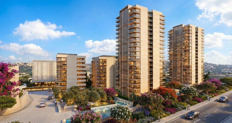 הדמיה של הפרויקט בגבעה הצרפתית (פרוס אדריכלים)