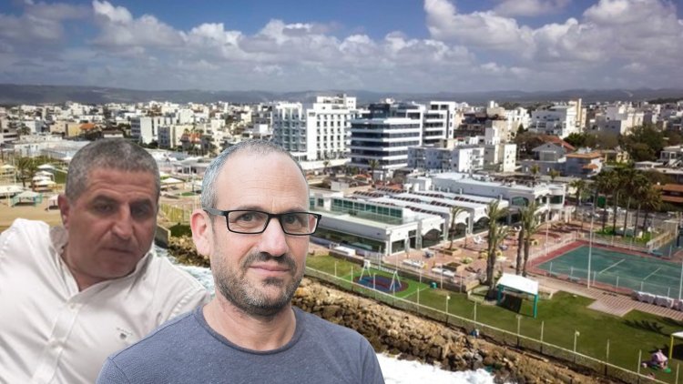 גורי נדלר מהרשות להתחדשות עירונית וראש עיריית נהריה רונן מרלי (רוני כנעני, דובר צה"ל, ויקימדיה, שאטרסטוק)