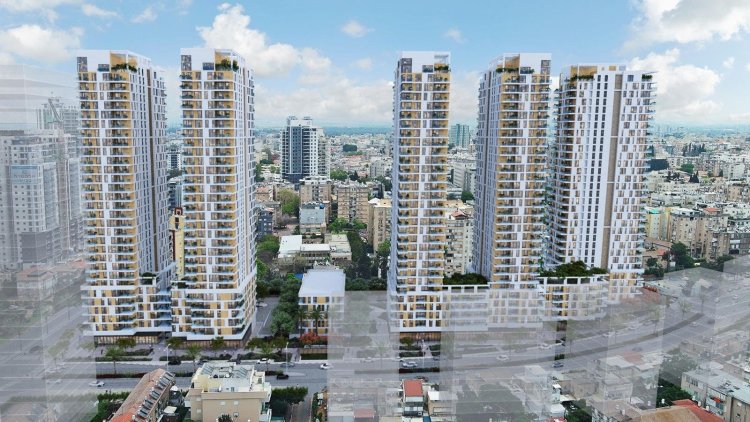 הדמיה של התוכנית בפתח תקווה (אורבך הלוי אדריכלים)