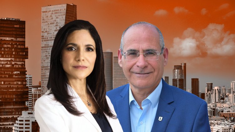 גזבר ההתאחדות אילן גורדו וח"כ אתי עטייה (התאחדות הקבלנים, ליאת לומברזו)