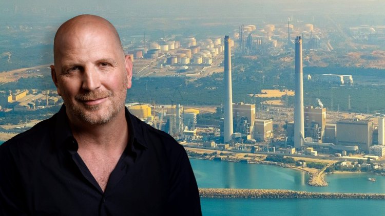 ירון קסטנבאום, מנהל קרן תשתיות ישראל (תשי), על רקע תחנת הכוח אשכול שבאשדוד, שבצמוד אליה תיבנה חוות השרתים(אייל לייבל, דליה אנרגיה) 