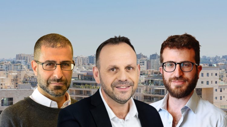 ארבל אלטשולר, סמנכ"ל הרשות להתחדשות עירונית, השמאי הממשלתי הראשי גיל בלולו ועו"ד משה רז-כהן (משרד המשפטים, תמר מצפי)