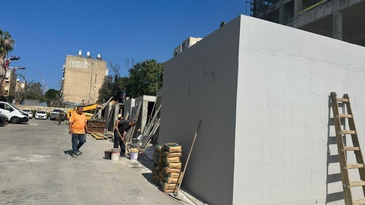 בניית ממ"ד (דוברות עיריית בת ים)