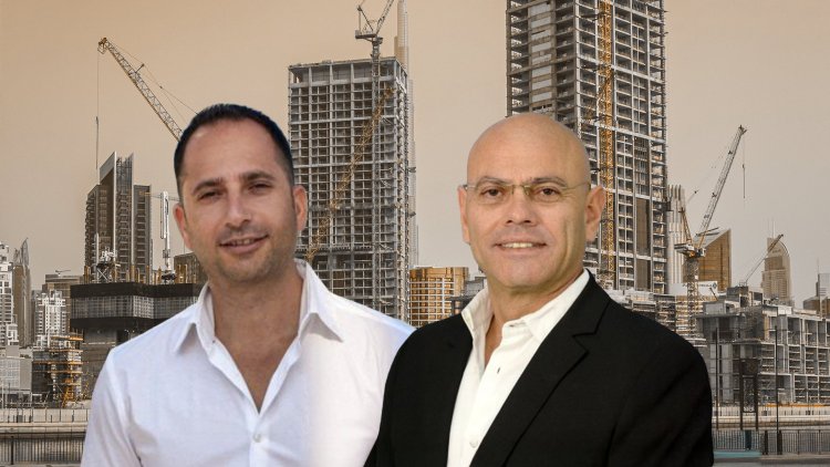 מנכ"ל מינהל התכנון רפי אלמליח ומ"מ מנהל רמ"י עידן מועלם (לע"מ, אלי אבני)