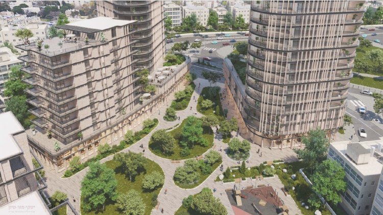 הדמיית התוכנית (יסקי מור סיוון אדריכלים)