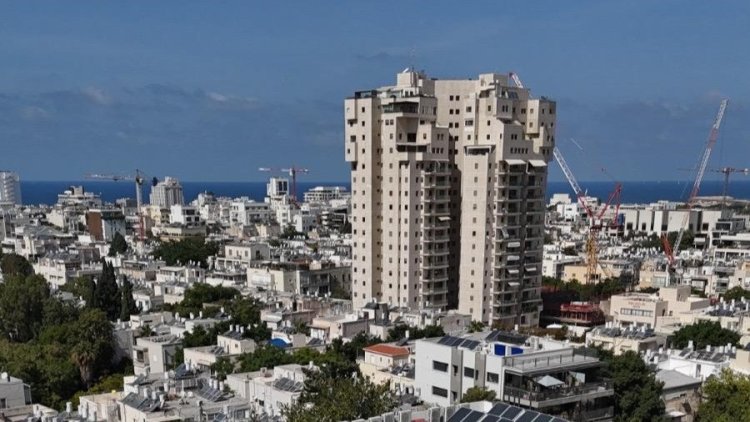 הדמיה של הפרויקט ביהושע בן נון בת"א (אופק החזקות) 