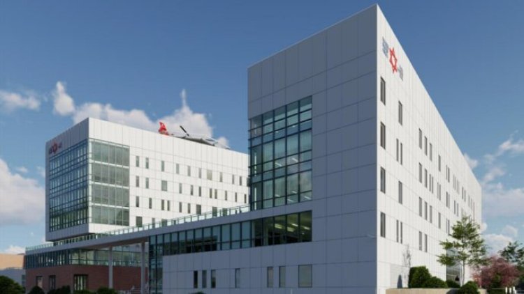 הדמיה של התוכנית ברמלה (מגן דוד אדום בישראל, מושלי -אלדר אדריכלים)