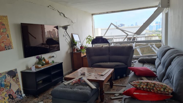 דירתו של ברוך ברמת אביב. "עברה שנה ולא יודעים מה יהיה" (באדיבות המצולם)