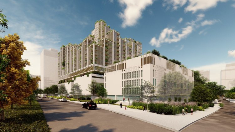 הדמיית הפרויקט (בר אוריין אדריכלים)