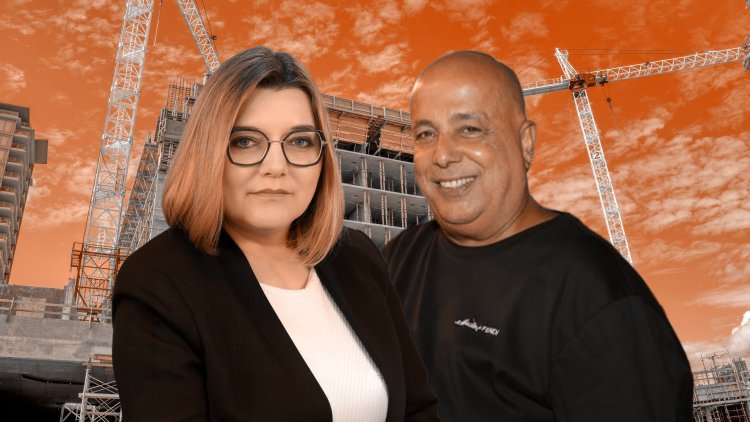 איש העסקים עמוס לוזון ומנכ"לית עזרה ובצרון מיכל פרנק (מזרחי טפחות, לע"מ) 