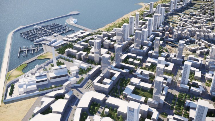 הדמיה של רובע שדה דב (רשות מקרקעי ישראל)