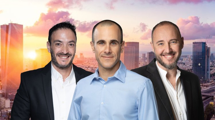 מימין: עמית בלומקין, צחי סופרין, אור בן צבי (יוקה פארק, נווה אביאני, דימיטרי פיסטרוב, שאטרסטוק)