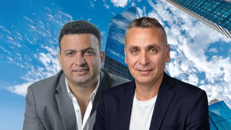 אריק דרך, מנכ"ל חג'ג' אירופה לצד בעל השליטה צחי חג'ג' (חג'ג' אירופה, שי תמיר)