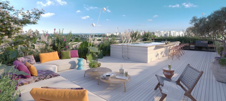 פנטהאוז פרויקט זבוטינסקי 105. קרדיט: מיי טאון