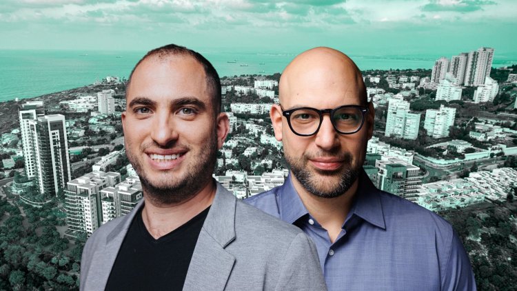 מנכ"ל משותף ב"מבנים" רז מנשה וסמנכ"ל הפיתוח העסקי של קבוצת בן דוד אסף בן דוד (אייל לייבל, מיכה בריקמן, גיורא גור אדריכלים| 3division)