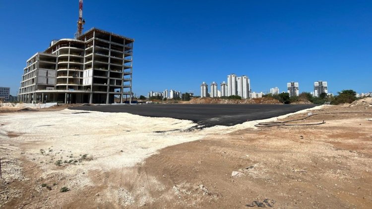 המגרש בנתניה (מתוך דוח השמאי) 