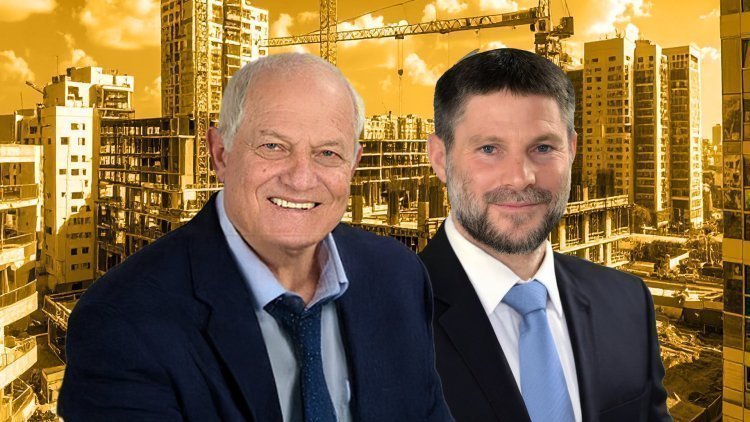 שר האוצר בצלאל סמוטריץ' ושר השיכון חיים כץ (אבי אוחיון, לע"מ, ויקימדיה)