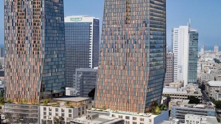 הדמיה של הפרויקט ברחוב גת רימון (Ybox)