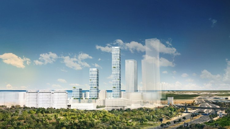 הדמיה של התוכנית בצפון תל אביב (יסקי מור סיון אדריכלים)