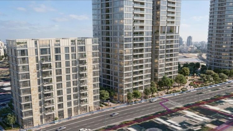 הדמיה של הפרויקט בפסגת אזב (גונדיגר אדריכלים)