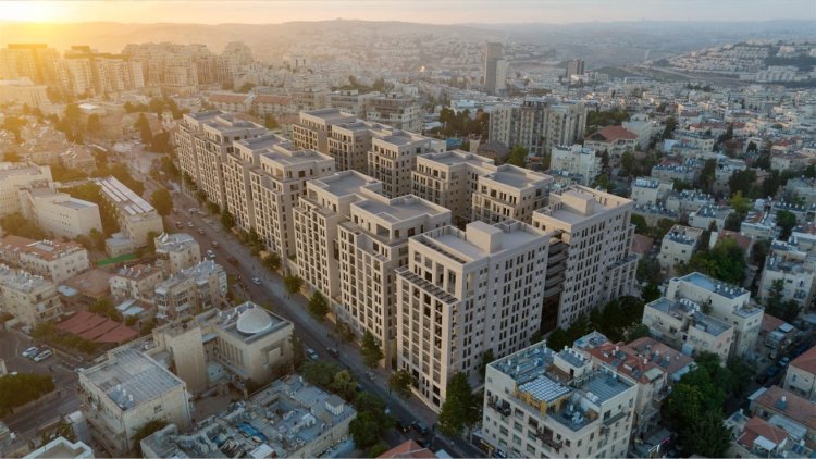 הדמיה של הפרויקט בירושלים (אייקו הדמיות)