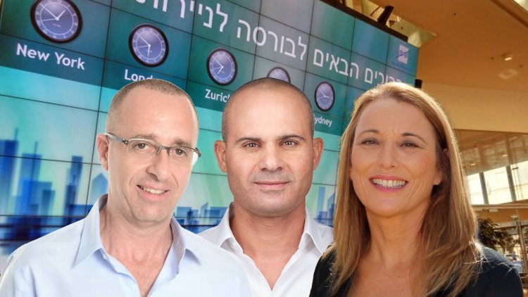 מימין: דפנה הרלב, אליאס טנוס, גיל גבע (סיוון פרג', סטודיו פלורין, רונן אקרמן, יניב מוזורובסקי, ויקימדיה)