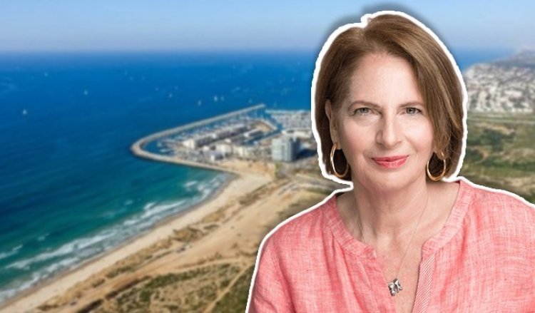 עורכת הדין מרים דונין וחוף התכלת בהרצליה (סמדר כפרי ועיריית הרצליה)