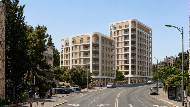 הדמיה של הפרויקט ((CITYBEE אדריכלים)