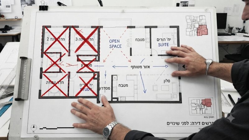 הדופלקס התכווץ לדירת 4 חדרים ומשרד הצמרת שליווה את הקבוצה נתבע. כך פסק ביהמ"ש