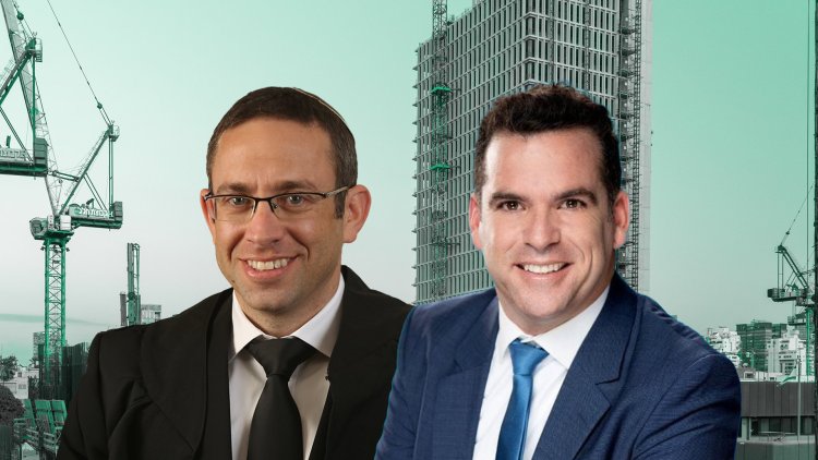 ראש עיריית נתניה אבי סלמה והשופט מוטי פירר (רמי זרנגר, אתר הרשות השופטת) 