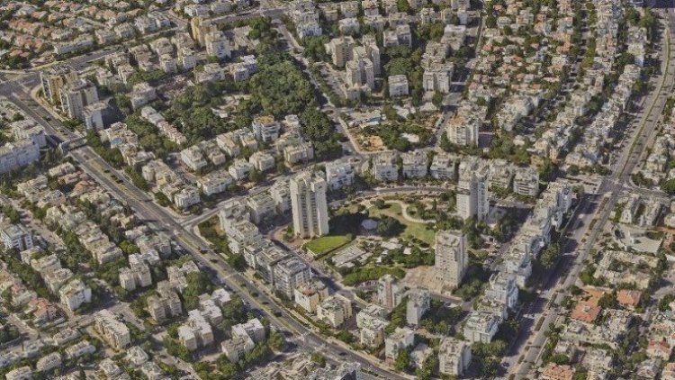 הדמיה של התוכנית בשכונת נאות אפקה ב' (באדיבות הפלטפורמה של Simplex 3D)