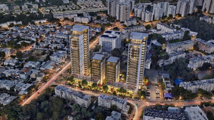 הדמייה ראשונית של הפרויקט במתחם שפרינצק (בן קוטלר אדריכלים)