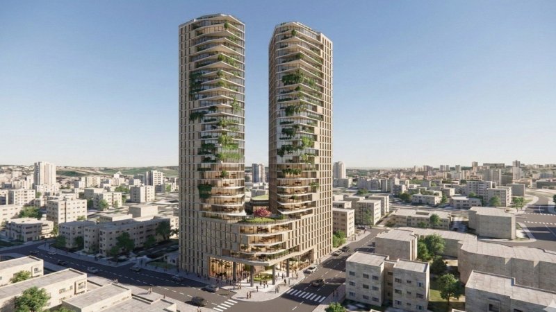 ליד שגרירות ארה"ב: בית ירושלמי זכתה בפרויקט פינוי-בינוי של 280 דירות בי-ם