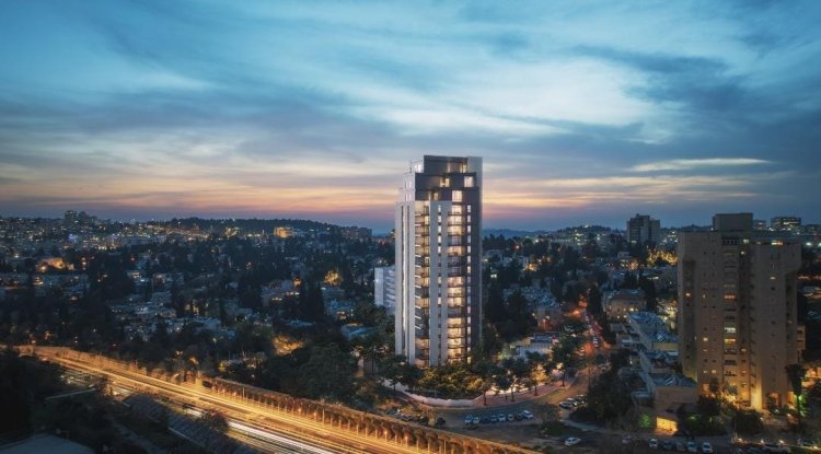 הדמיה של התוכנית בירושלים (3 division)