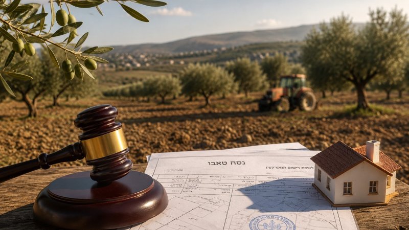 40 שנה עיבדו את הקרקע, אבל בטאבו היא נרשמה על שם אחרים - ביהמ"ש הפך את הרישום