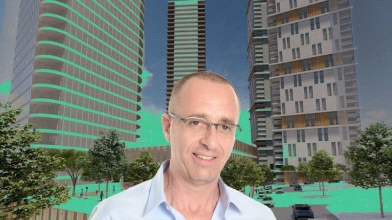 במתחם שנפגע מטיל איראני: הופקדה תוכנית תדהר למגדל בן 50 קומות סמוך לבורסה בר"ג