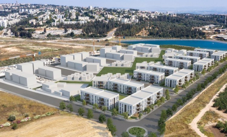 הדמיית השכונה המערבית במגדל העמק (אסף פרץ)