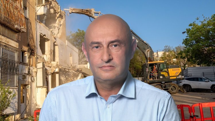 המנהל הנבחר של הרשות להתחדשות עירונית יורי גמרמן (מישל אמזלג, לע"מ)