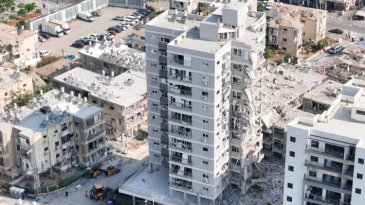 שעות לפני תום הדד-ליין: הממשלה הכריזה על אזור פגיעת הטיל בבת ים כמתחם שיקום