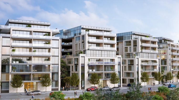 הדמיה של הפרויקט בטשרניחובסקי 4 הדמיה (קרדיט (a studio)