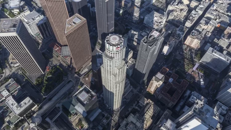 US Bank Tower בלוס אנג'לס (שאטרסטוק)