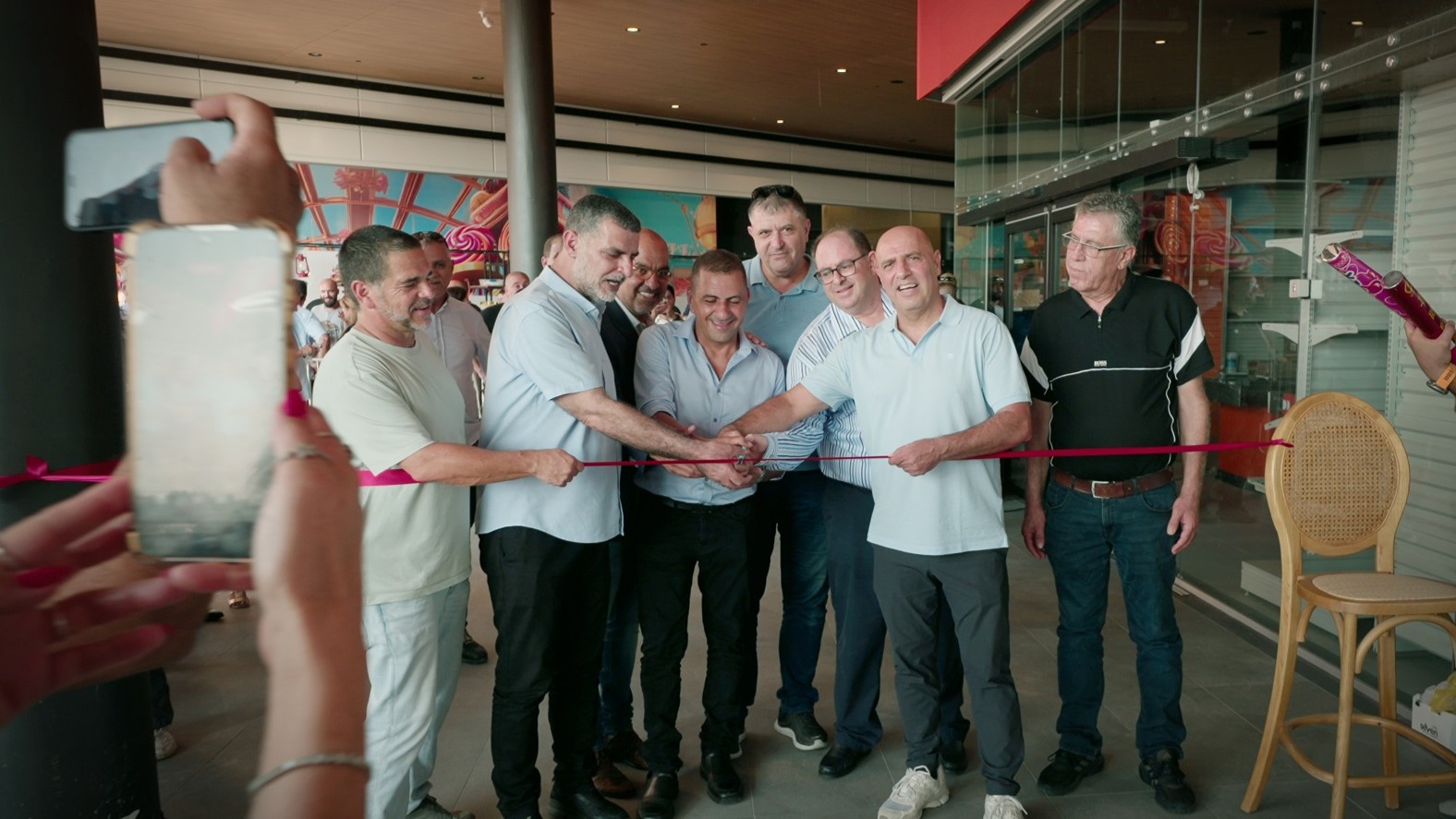 טקס ההשקה בטמרה (מאיר אדרי)