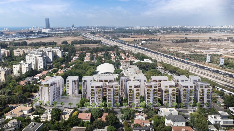 הדמיה של התוכנית במתחם ברקאי (קסם הדמיות)