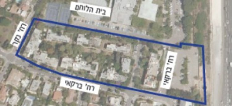 גבולות המתחם (מתוך מסמכי התוכנית)