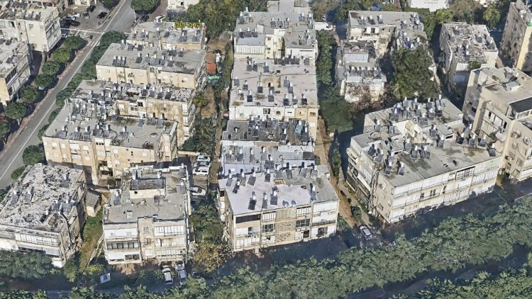  המתחם בבת ים (מערכת סימפלקס 3D - מפות בתלת מימד) 