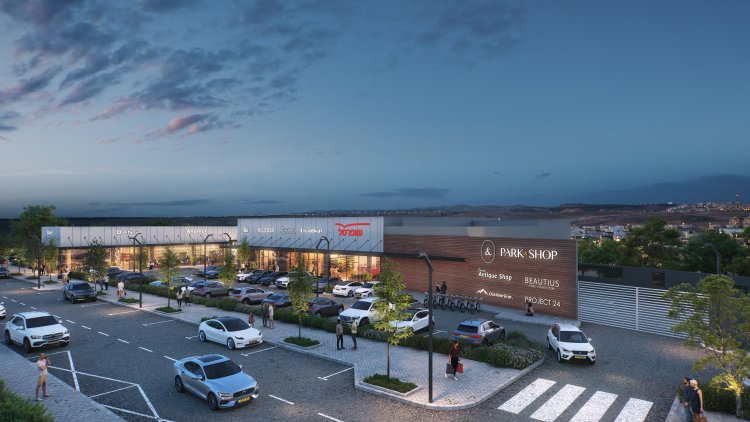 הדמיה של המרכז המסחרי החדש (3dvision)