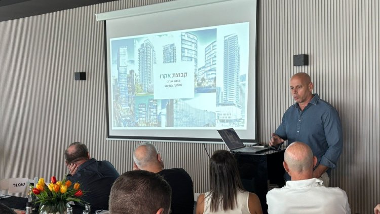 אמיר מלאך, משנה למנכ"ל וסמנכ"ל הנדסה בחברת אקרו (מרכז הנדל"ן) 