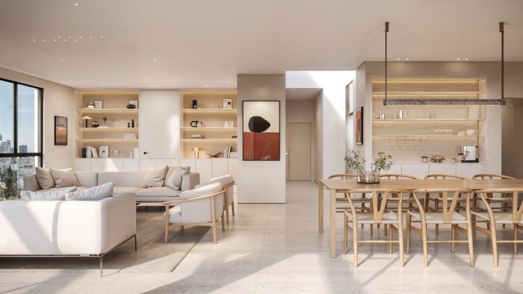 הדמיה של הפנטהאוז שנמכר (סטודיו מעיין גולן)