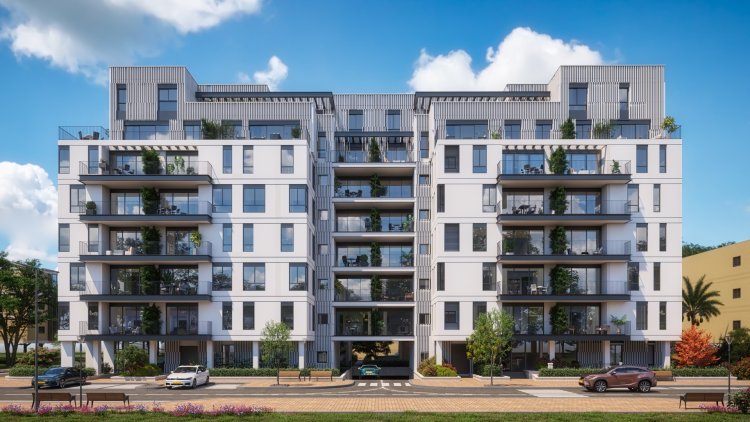 הדמיה של הפרויקט בצפון הישן של ת"א (סנאפשוט כהן)