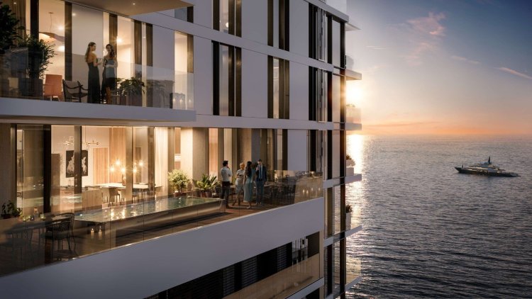 הדמיה של הפרויקט על קו החוף בנתניה ( עומרי הרפז)